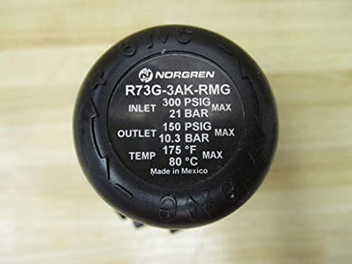 Norgren R73G-3AK-RMG Регулатор на Притисок 300PSIG 21Bar max