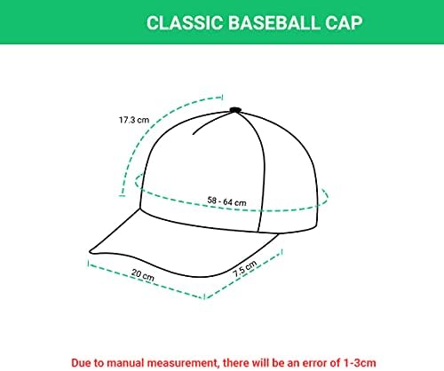 Змеј Класичен Капа Осветлување Сина Змеј Класичен Капа 3D Бејзбол Капа за Мажи Капа за Жени со Прилагодливи Рака Спортски Мека Капи