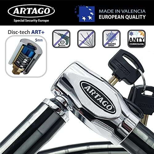 Artago 5310 Анти-Кражба Максимална Безбедност Артикулирани Мотоцикл, 100 cm
