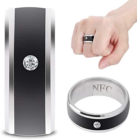 Jacksing Мулти-Функција Smart, Длабочина Водоотпорен Бесплатно NFC Smart со Ултра-Чувствителни NFC Чип за Мобилен Телефон(size6)