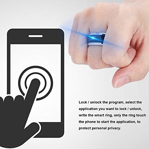 Ranvo Магија Паметни, Smart Магија погоден за носене Уред, Бесплатно размена на Податоци со Ултра-Чувствителни NFC Чип за Заштита