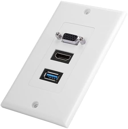 Полначот во ѕиден Штекер, Без Лемење Електрични USB Приклучок е Лесно да се Инсталира со Монтажа Завртки за Инженеринг Инсталации