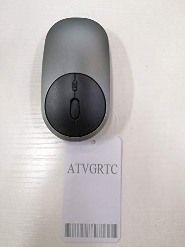 ATVGRTC Лаптоп Безжичен Глушец, 2.4 G Батерија Молчи Компјутерски Глушец, 1600 DPI Ултра-Тенок Оптички Преносни USB Глушец, Лаптоп