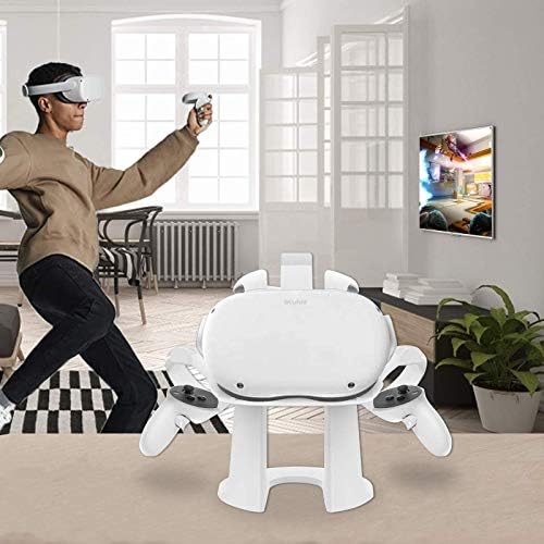 BEJOY VR Стои со Контролер Носителот, VR Слушалки Екранот Стојат и Контролер Планината Станица за Oculus Потрагата 2, Oculus Судир
