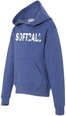 Софтбол Sweatshirt за Спортски Тинејџерски Девојки СОФТБОЛ
