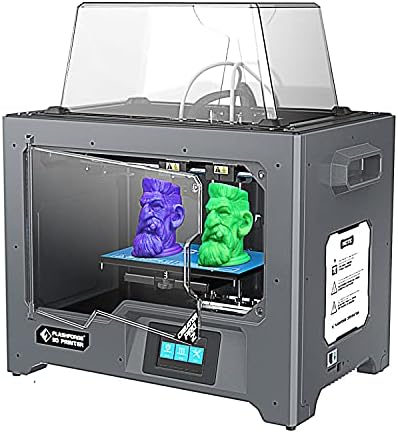 Flashforge Создателот Про 2 Целосно Ограден 3D Печатач со Двојна Екструдер, Метална Рамка Структура, Dual Мешана Боја/Dual Меша со