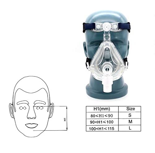 Univesal Целосно Покривање Face_mask со Прилагодливи Главата Рака,Обновливи Дише Facemasks Campatibled со Сите Типот на Машината