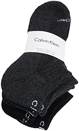 Калвин Klein Мажите Дише Врвот Ниско-намалување на Атлетски Спортски Чорапи