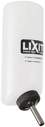 Lixit Широк Устата BPA-Free Вода во Шишиња, со Шарени Графика за Гвинеја Свињи, Стаорци, Chinchillas и Други Мали Животни.