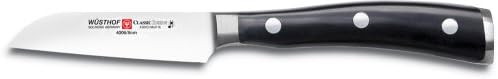 Wusthof Класичен IKON Paring Нож, 6 x 0.5 x 0.5 инчи, Црна, од Нерѓосувачки