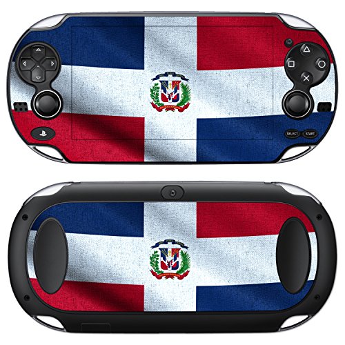 Sony PlayStation Вита Дизајн Кожа знаме на Доминиканската Република Decal Налепница за PlayStation Вита