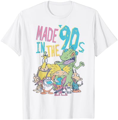 Nickelodeon Направени Во 90-тите години Карактер, T-Shirt маици