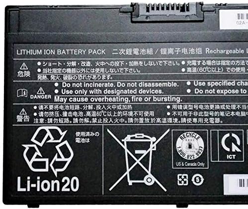 Andglim FPCBP529 50Wh 3490mAh Лаптоп Замена на Батеријата за Fujitsu LifeBook E548 E558 P727 P728 T937 T938 U747 U748 U757 U758 Серија