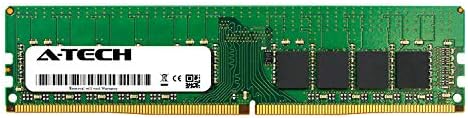 A-Tech 64GB ECC Unbuffered Меморија за Полнење (4 x 16GB) за DELL PowerEdge T30 Мини Кула за Сервер - ECC UDIMM DDR4 2400MHz PC4-19200