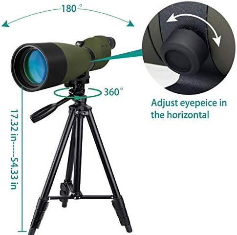 SVBONY SV17 забележување на т.н Опсегот Директно Водоотпорен 25-75x70mm Зум Телескоп Bak4 за Птицата Гледа Целна Снимањето Стрелаштво