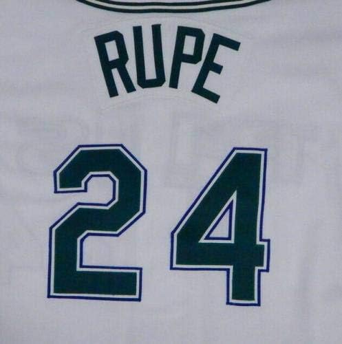 2001-02 Тампа Беј Зраци Рајан Rupe 24 Игра Издадени Бел Дрес DP06052 - Игра се Користи MLB Дресови