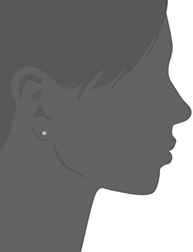 Амазон Колекција ЗНАМЕ Заверена 14K Злато Круг-Намалување на Дијаманти Студ Earring (1/4 - 2 cttw, K-L Боја, I1-I2 Јасност)