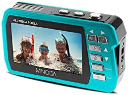 Minolta 48 MP Dual Screen Водоотпорен Дигитална Камера MN40WP