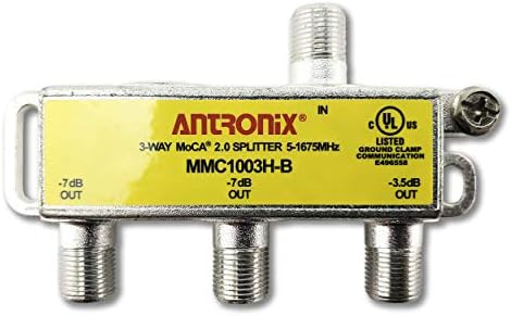 3 Начин Antronix MMC1003H-Б 5-1675 MHz MoCA 2.0 Splitter за Граница Порано Verizon Fios