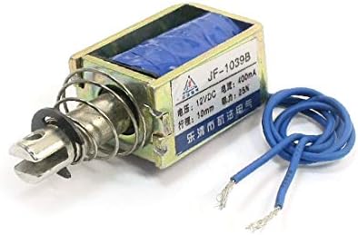 X-DREE JF-1039B DC12V 400mA 25N се Повлече Притисни Отворена Рамка Електромагнетниот Electromagnet(JF-1039B DC12V 400mA 25N Elettromagnete