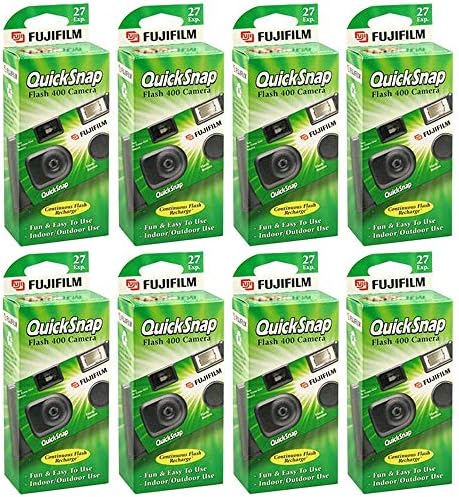 Fujifilm Quicksnap Флеш 400 Еднократна Употреба Камера Со Блиц (2 Парчиња)