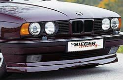 EuroActive BMW Е34 5 Серија 1988-1996 ОЕМ Вистински Rieger Бренд Предниот Спојлер Усна
