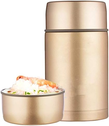 WSSBK Пластовидно Нерѓосувачки Челик Термички Ручек кутија | Бенто кутија/Храна Контејнер со Изолирани Ручек торба Leakproof | Возрасни,