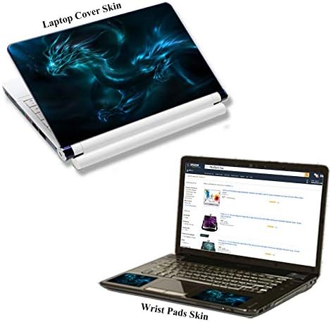 Meffort Inc Лаптоп Пакет - Вклучува Neoprene Торба за Лаптоп со Страна Џеб се Прилагоди Рамо, Рака со Појавување на Кожата Налепница
