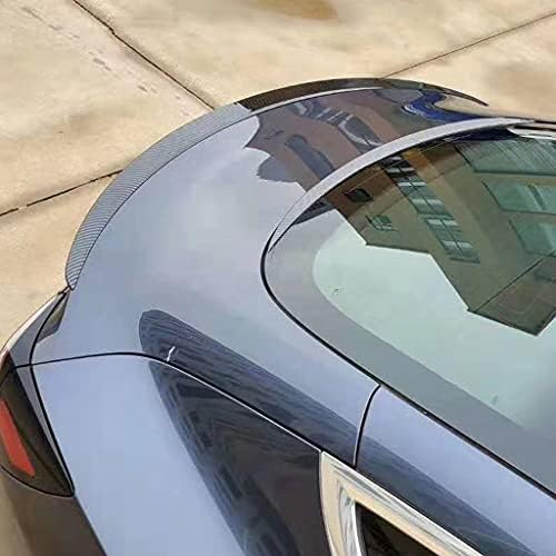 WJYCGFKJ Одговара за Тесла Модел 3 -2018 Автомобил Задниот Спојлер, ABS Заден Спојлер на Багажникот Сјај Црна Спојлер на Багажникот