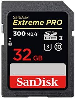 SanDisk 32GB SDHC SD Екстремни Про UHS-II Мемориската Картичка Работи со Panasonic Lumix G85, G9, G95, G90 Камера 4K V30 (SDSDXPK-032G-ANCIN)