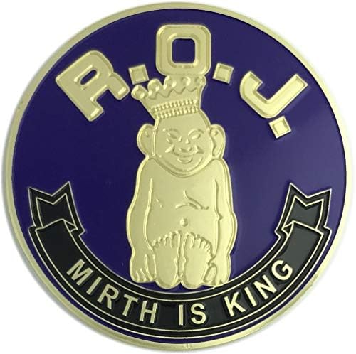 Fratline Кралската Цел на Jesters Авто Амблем во Пурпурна
