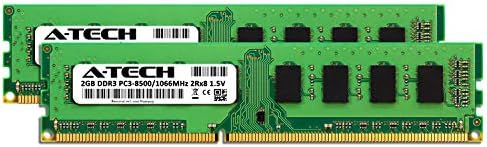 A-Tech 4GB (2x2GB) RAM меморија за Dell Inspiron 560, 560s, 570 | DDR3 1066MHz DIMM PC3-има око 8500 240-Pin-от Не-ECC UDIMM Десктоп Меморија Надградба на Комплет