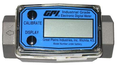 GPI G2H05IXXXXA G2 Серија Висок Притисок Нерѓосувачки Челик Flowmeter, ISO Фитинзи, Метар Само, Без Електроника, 1/2
