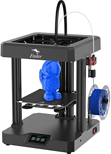 DKKU Creality Ender 7 3D Печатач Молчи Плоча Плоча Напојување и Carborundum Стакло Платформа, Работи со PLA/ABS/PETG, Печатење за