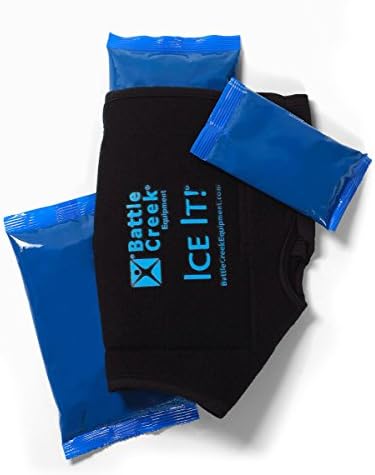 Ладно & Топла Терапија Систем Ice Pack Заврши за Глуждот, Лактите и Нозете - Ice Тоа! MaxCOMFORT™ (Глуждот/Лактот/Нога Дизајн; 10