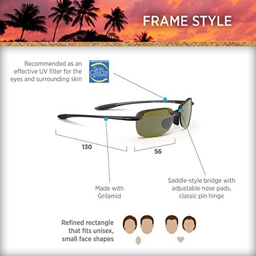 Мауи Џим Песочна Плажа Азија Одговара Правоаголна Очила За Сонце
