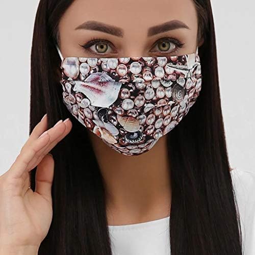 ZANFUN Обновливи Возрасни Лице Bandanas Перат Мода Печати Памучна Ткаенина Отворено Windproof Устата Bandana за Мажи Жени