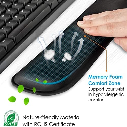 HGVVNM врвката за на Одмор Мемориска Пена Зглоб Mouse Pad Компјутер Mousepad Ергономски Поставува Лесно Внесување на Болка за персонален