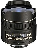 Nikon 10.5 mm f/2.8 G ЕД-АКО DX Автофокус Fisheye Објектив за Дигитални SLR фото Апарати - Реновирана од страна на Nikon U. S. A.