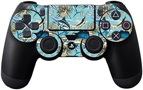 MightySkins Кожата Компатибилен со Sony PS4 Контролер - Островот Риба | Заштитна, Трајни, и Уникатни Винил Decal заврши Покрие |