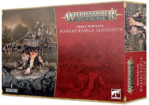 Orruk Warclans Marshcrawla Sloggoth Warhammer Возраст од Sigmar