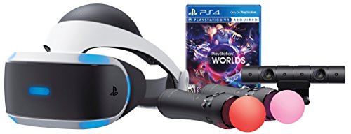 PlayStation VR Започне Пакет 2 Предмети: VR Започне Пакет, Sony PlayStation4 Тенок 1TB Конзола - Џет Црна [видео игра]