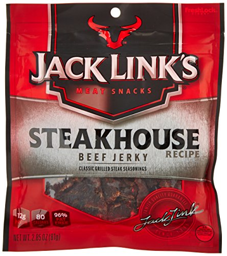 Џек Линкови Говедско месо Jerky, Steakhouse, 2.85 Унца (пакување од 4)