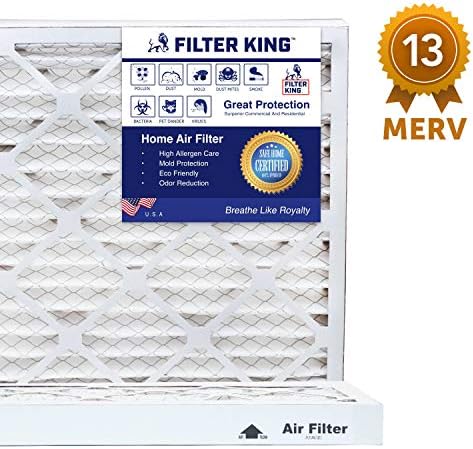 Филтер Кралот 21x23x1 Филтри за Воздух | 4 Pack | MERV 13 HVAC Pleated AC Печка Филтри, Заштита Од Полен, Алерген Намалување, зголемување