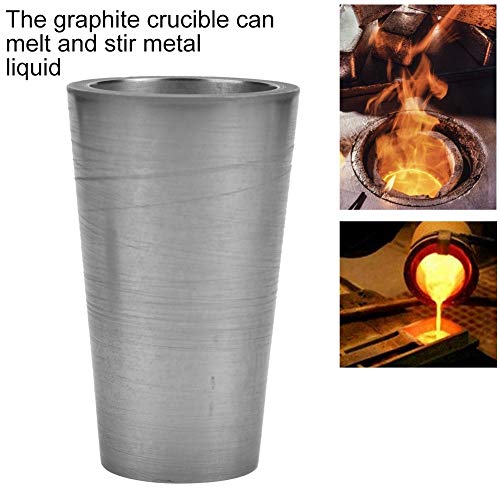 Графит Crucible, Може да и се Промешува Метал Течен Метал Течни Топење Алатка Разумен Структура за Научни Истражувања за Геологија(Дијаметар