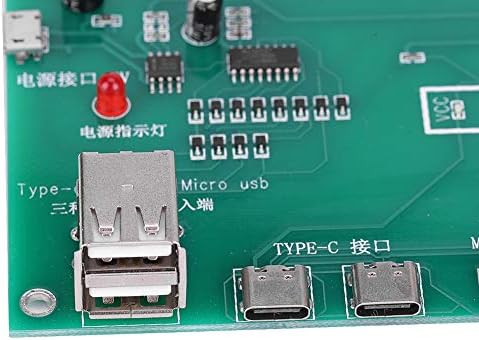 Тип-c USB Кабел Тријада Тестер, 11 7.5 2 см, Три-Фаза Тестер на Податоци на Линија Проблем Кабел Тестер Линија PCB