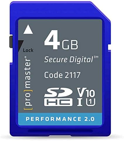 Promaster 4GB SDHC Class 10 Мемориска Картичка (Перформанси 2.0)