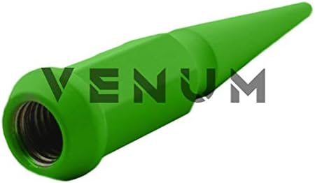Venum тркала додатоци 32 Рамен Вар Зелена Скок Челик Повлечи Ореви Прав Обложени Прилагодено Боја 4.5 Инчи Висок M14x1.5 Тема на