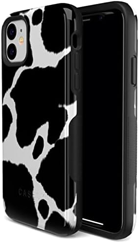 Casely iPhone 11 Телефон Случај | Моменталното Расположение | Крава Печати Случај | Компатибилен Само со iPhone 11 (Колекција)