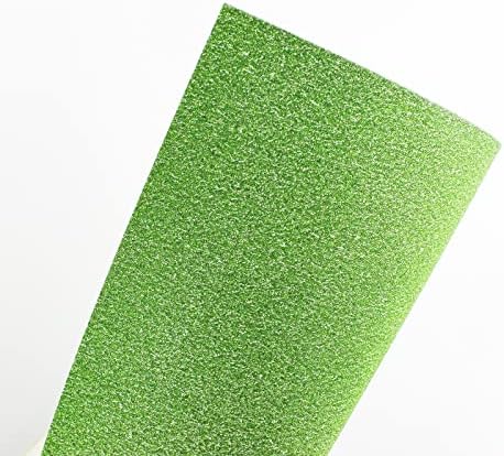 15 Листови А5 Сјајот Бележник Хартија Зелена Трепет Декоративен Занает Хартија за Хартија Изработката, - Карта во донесувањето одлуки